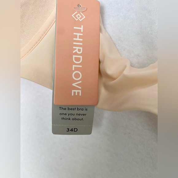 Third Love NWT Classic T Shirt Bra 34D, Molded Ultra Thin Memory Foam Cu… - Picture 7 of 8